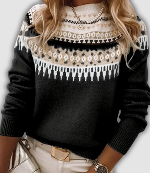 Solveig - Pull en tricot