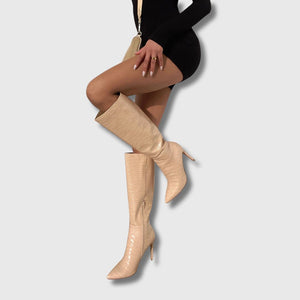 Layla - Bottes Montantes Bone
