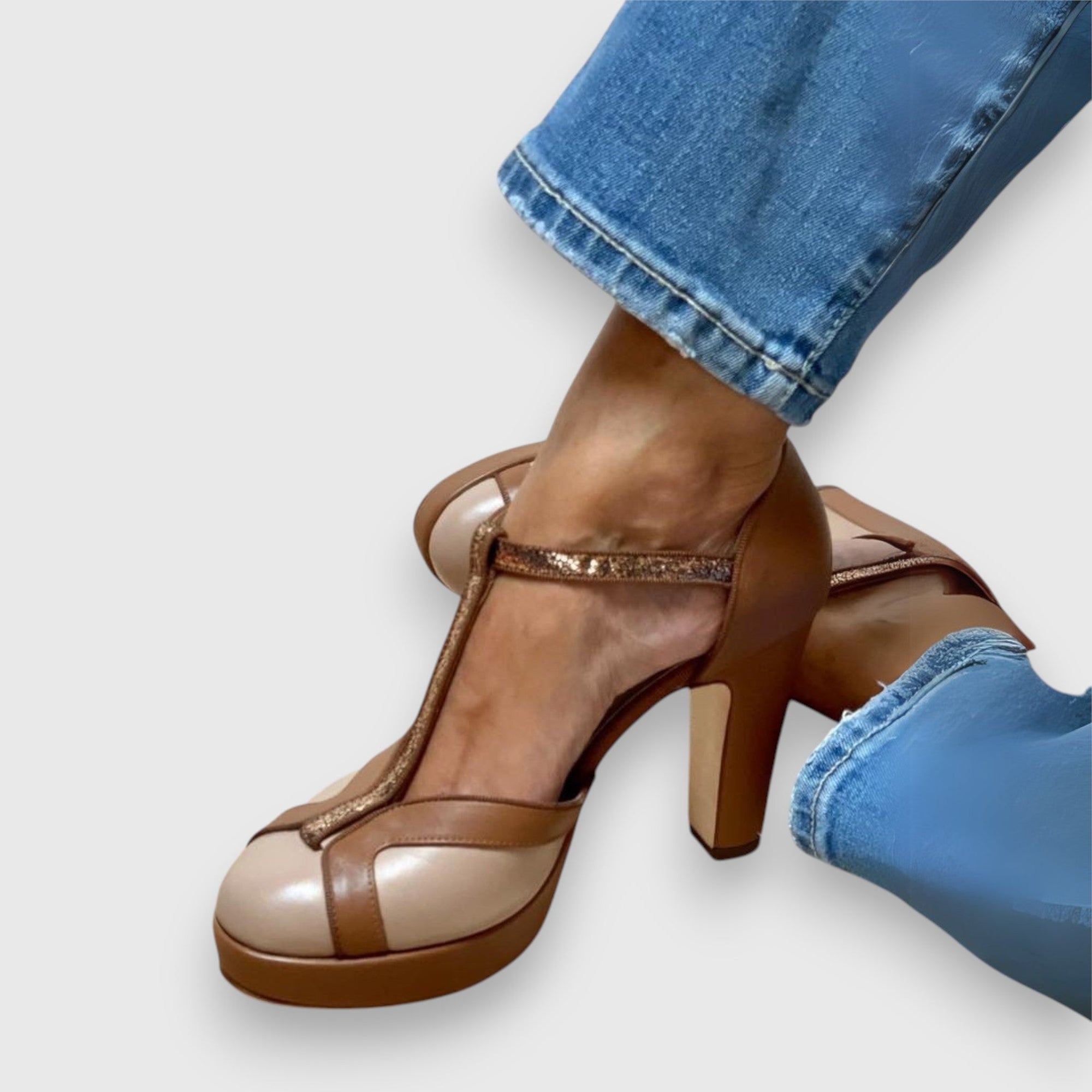 Clarisse – Sandales à Talon Chic et Confort