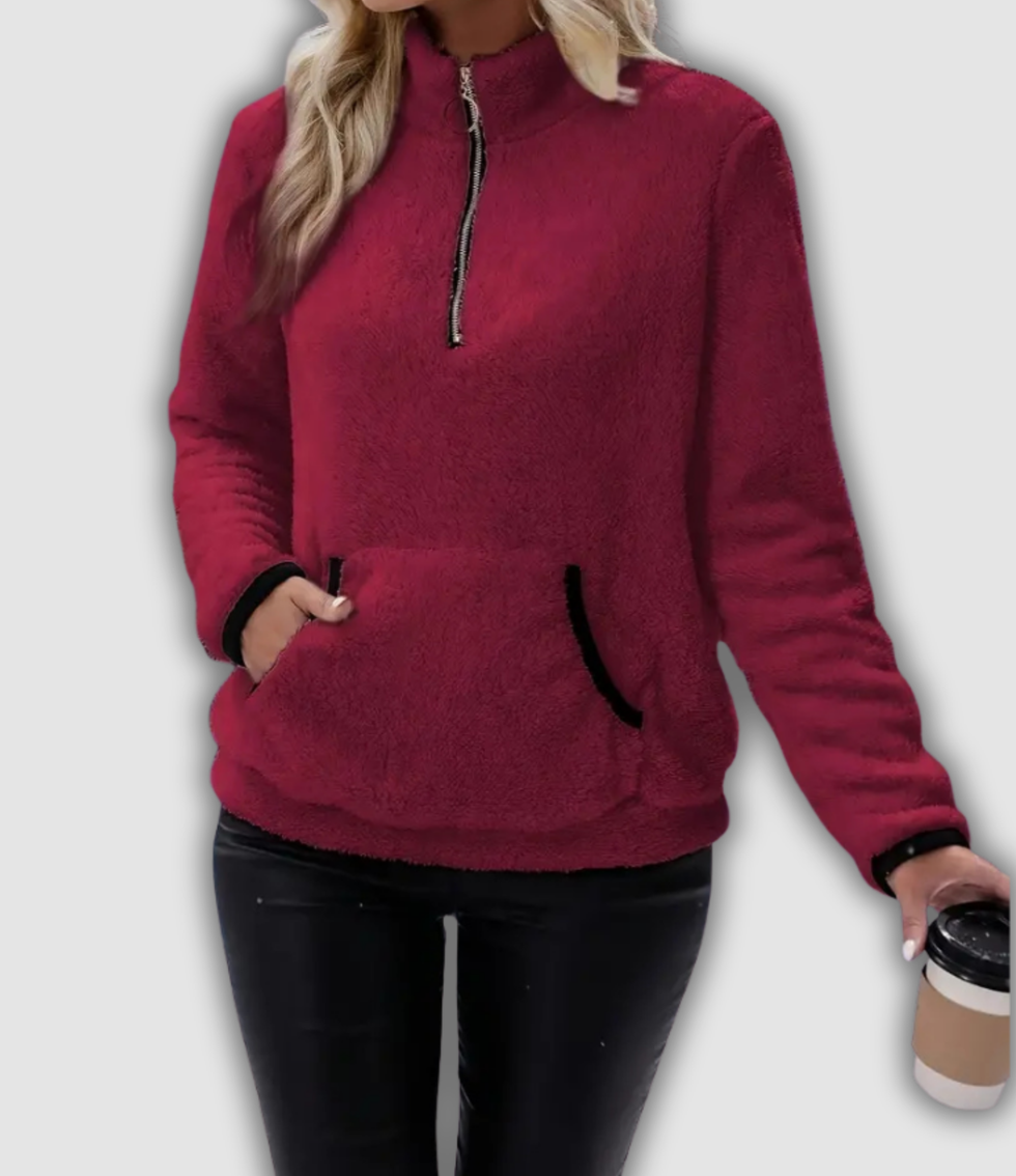 Yolanda - Sweat-shirt longues éclair