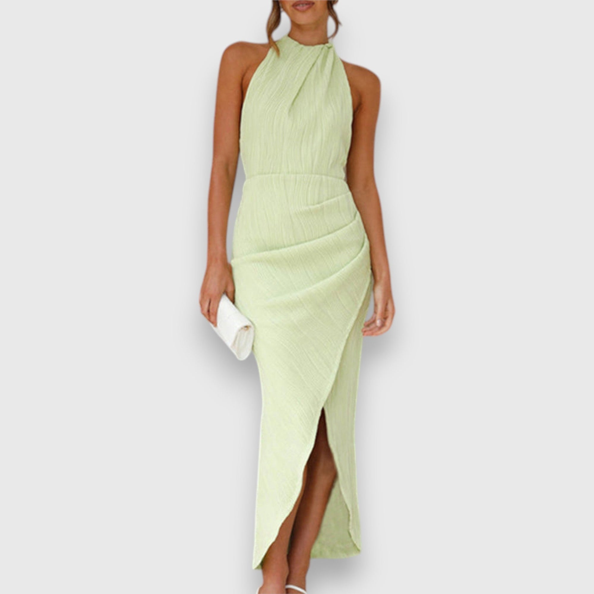 Flora – Robe élégante à encolure nageur