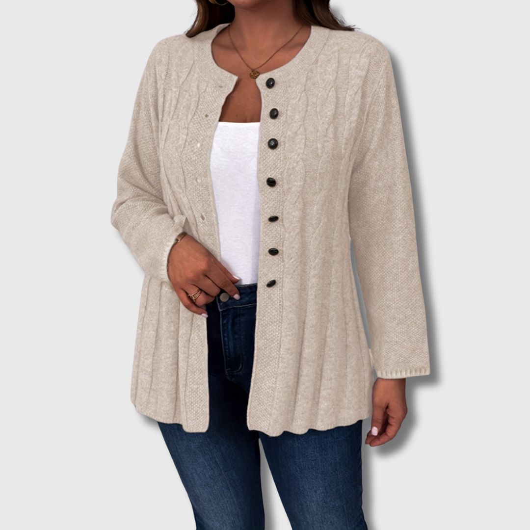 Amélie - Cardigan Casual Grande Taille