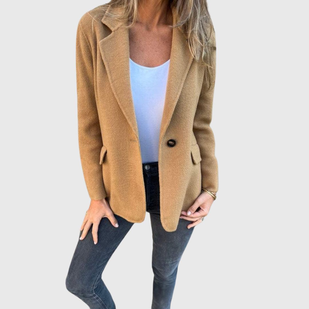 Nikita - Blazer Tailleur Camel