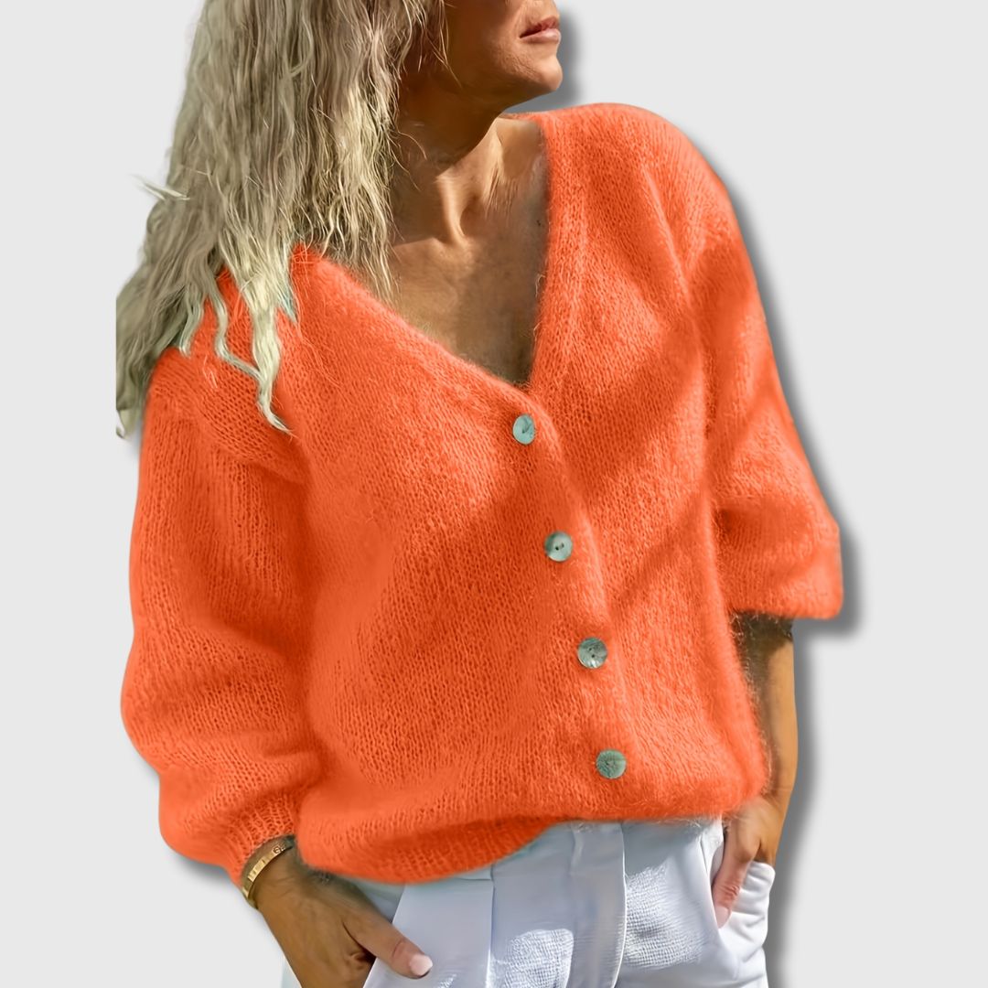 Aurélie - Cardigan Doux Automne