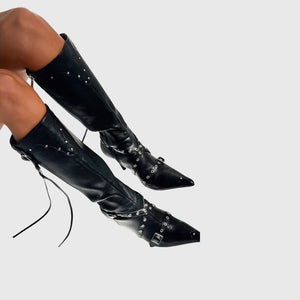 Erin - Bottes Hautes Noires