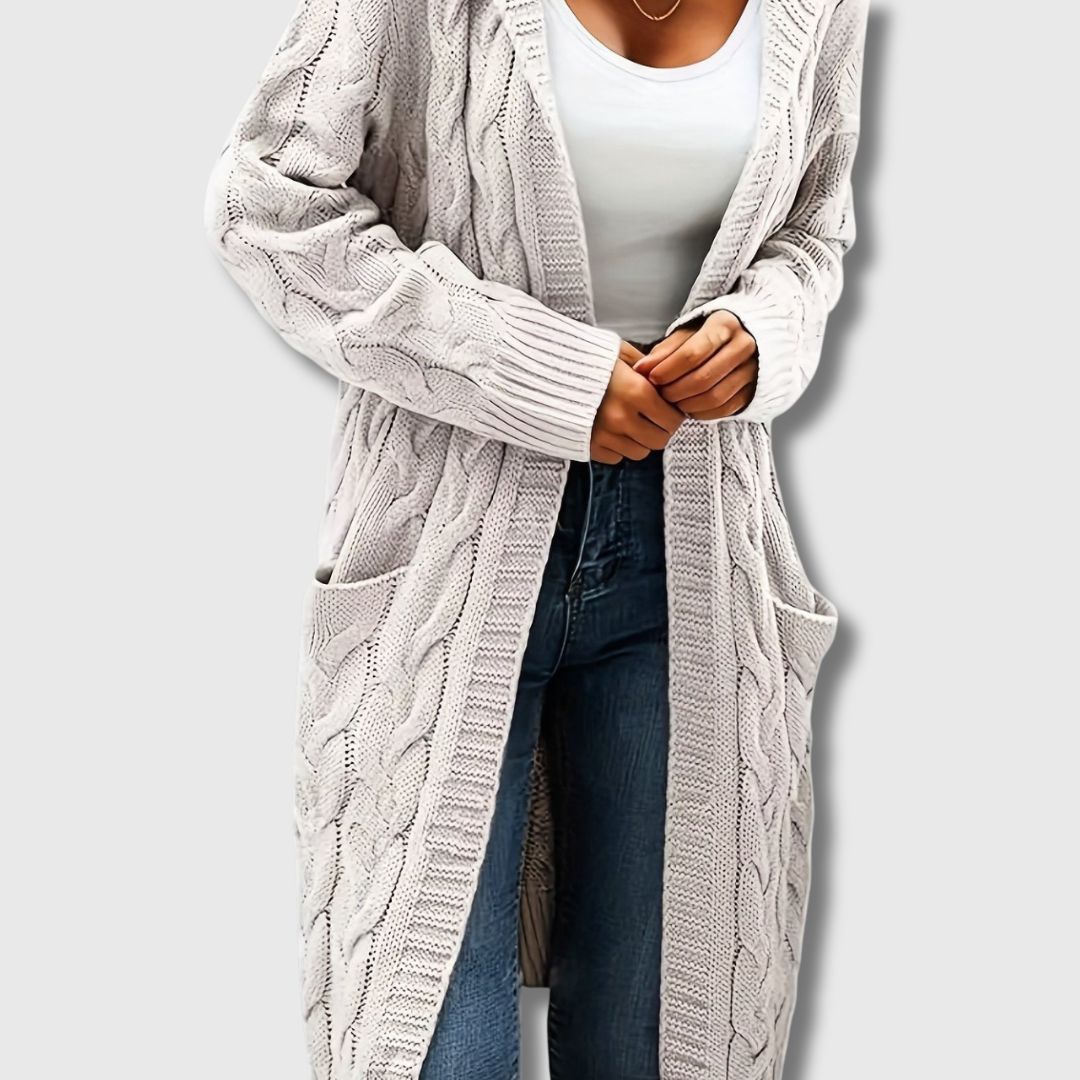 Juliette - Cardigan Long à Capuche