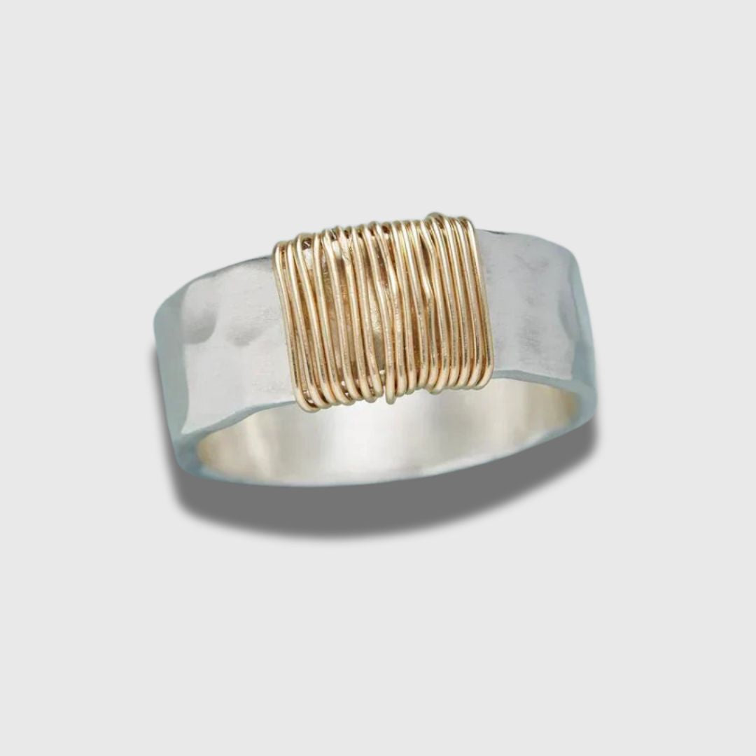 Bague en Fils Boho Dorée