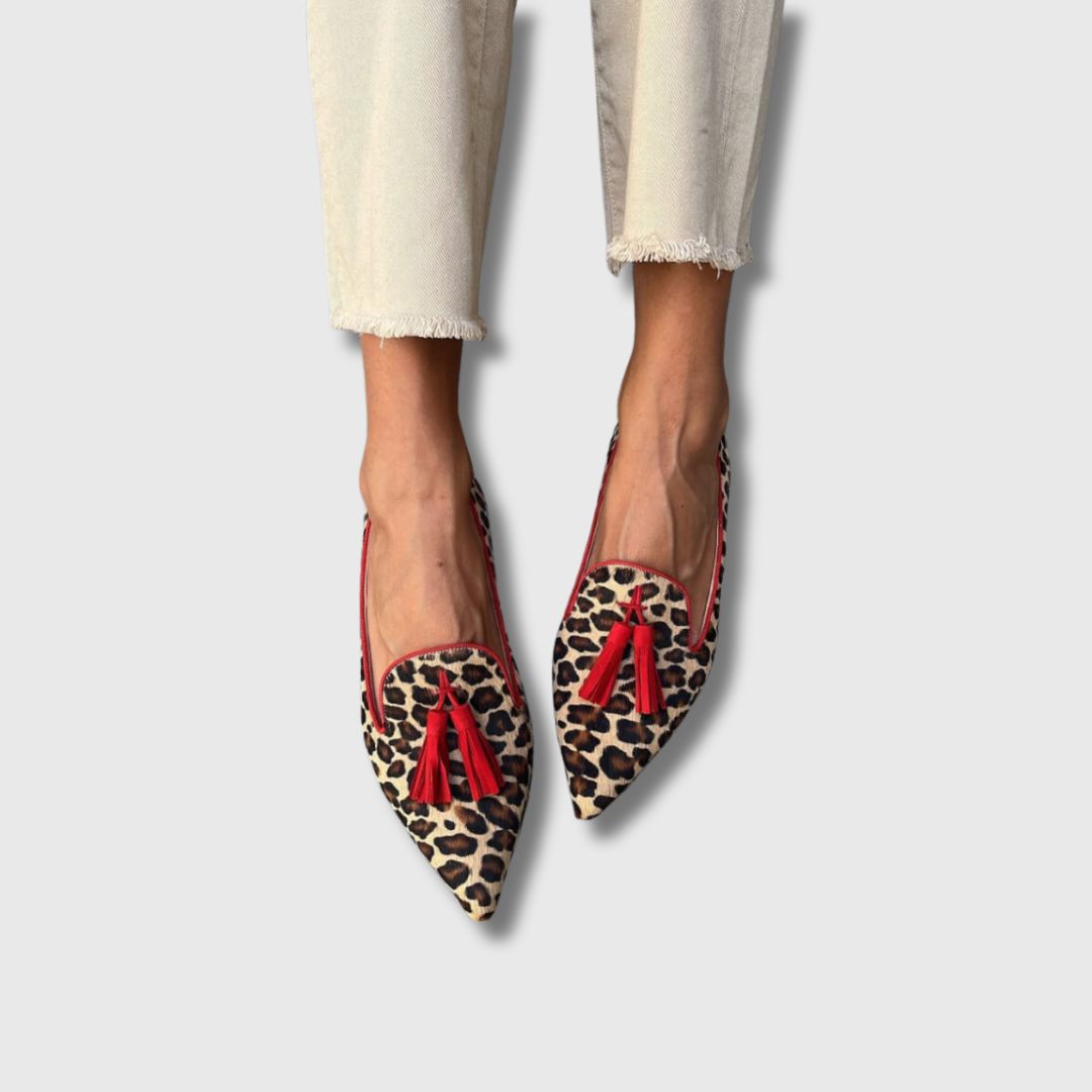 Nela - Mocassins Léopard