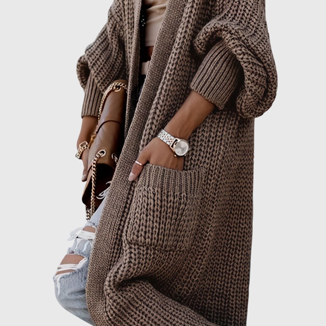 Delphine - Cardigan à Col V