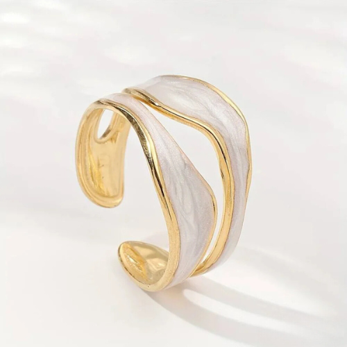 Traum - Bague en Or Blanc Vintage